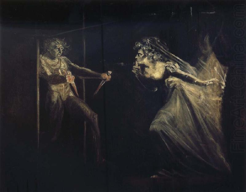 Henry Fuseli Lady Macbeth Seizing the Daggers china oil painting image